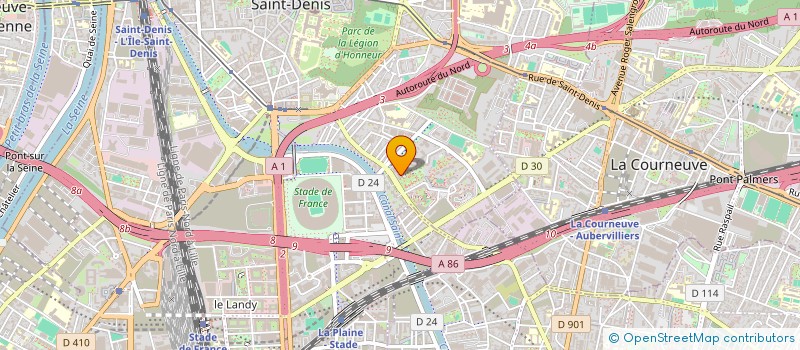 localisation de l'entreprise NEW ALLIANCE SECURITY à SAINT-DENIS