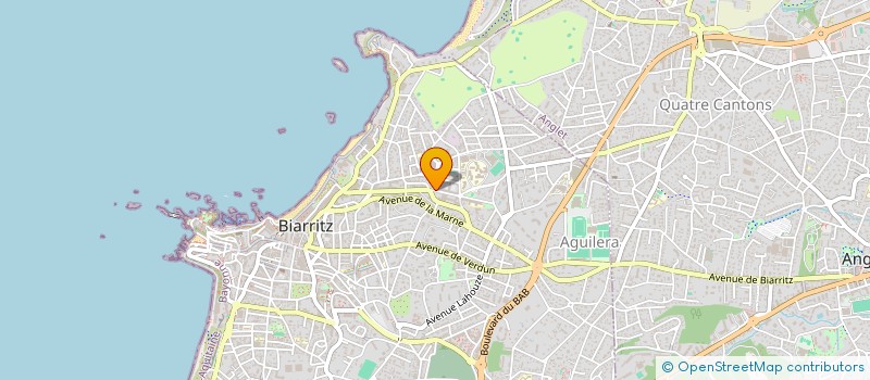 localisation de l'entreprise NEW AMAZON à BIARRITZ