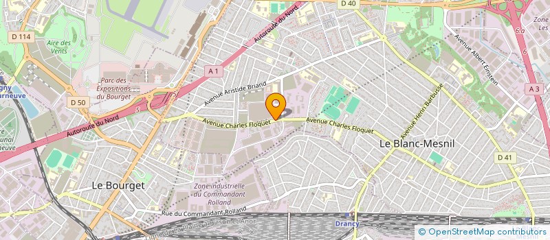 localisation de l'entreprise NEW ARC MOBILE à LE BLANC-MESNIL
