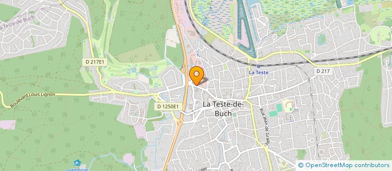 localisation de l'entreprise NEW ASIE GOURMANDE à LA TESTE-DE-BUCH
