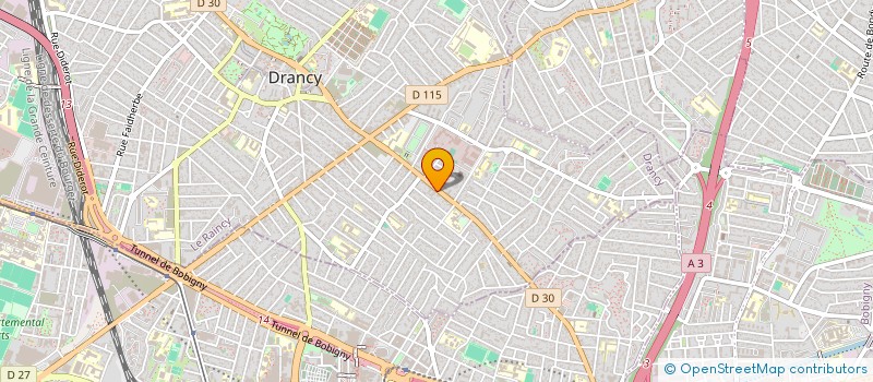 localisation de l'entreprise NEW ASSUR 3000 à DRANCY