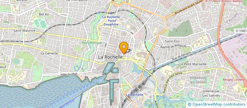 localisation de l'entreprise NEW BALANCE  LA ROCHELLE