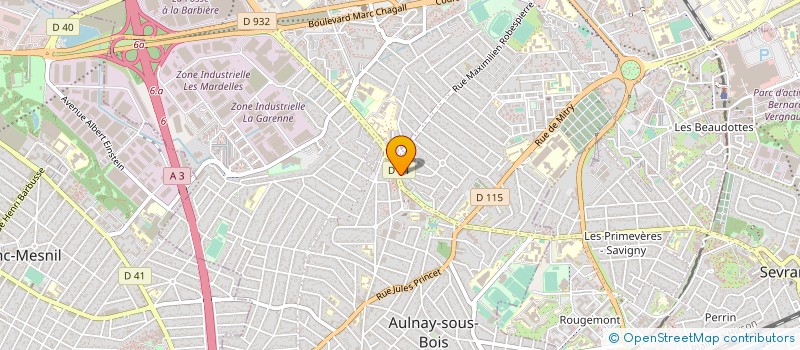 localisation de l'entreprise NEW BANGKOK à AULNAY-SOUS-BOIS