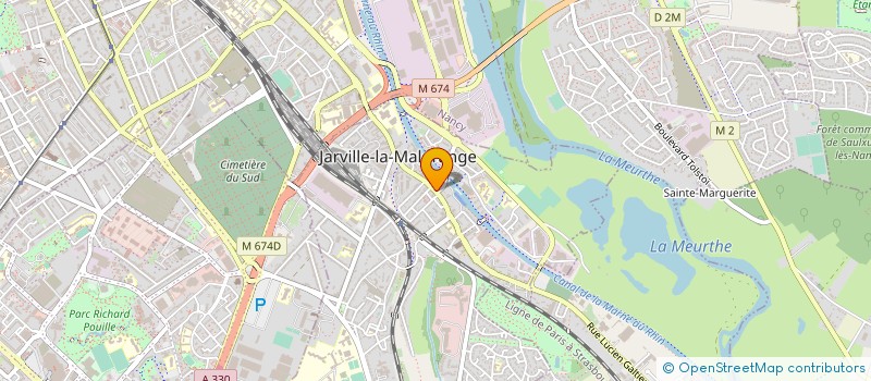 localisation de l'entreprise NEW BARBER  NANCY