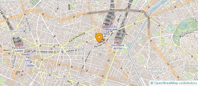 localisation de l'entreprise NEW BAT  PARIS