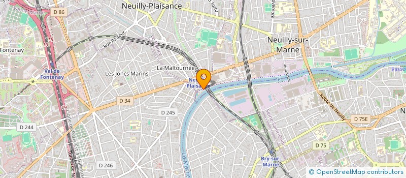 localisation de l'entreprise NEW BAT à NEUILLY-PLAISANCE
