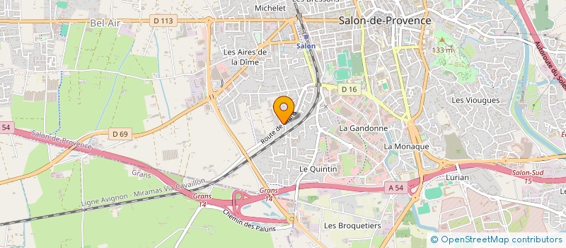 localisation de l'entreprise NEW BAT  GRANS