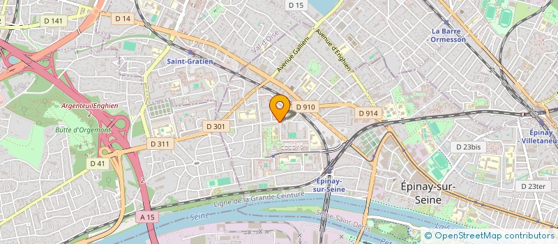 localisation de l'entreprise NEW BAT  EPINAY-SUR-SEINE