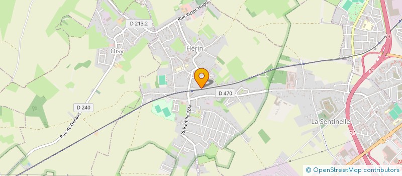 localisation de l'entreprise NEW BATI  HERIN