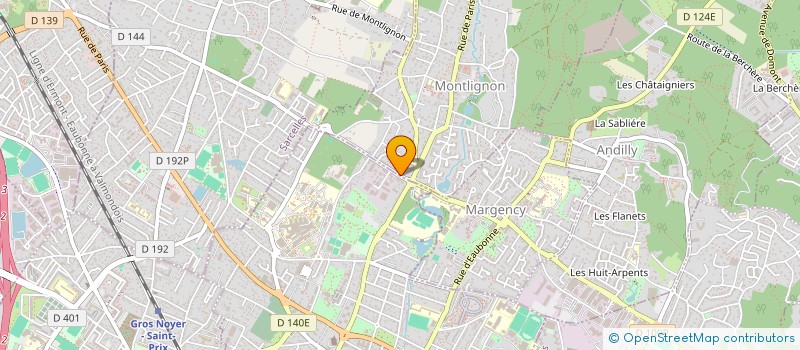 localisation de l'entreprise NEW BATI  MONTLIGNON