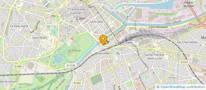 localisation de l'entreprise NEW BATIGEN à CAEN