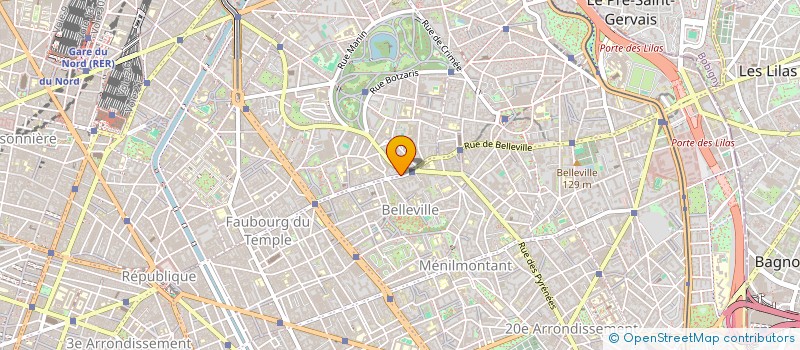 localisation de l'entreprise NEW BATIMENT 2M  PARIS