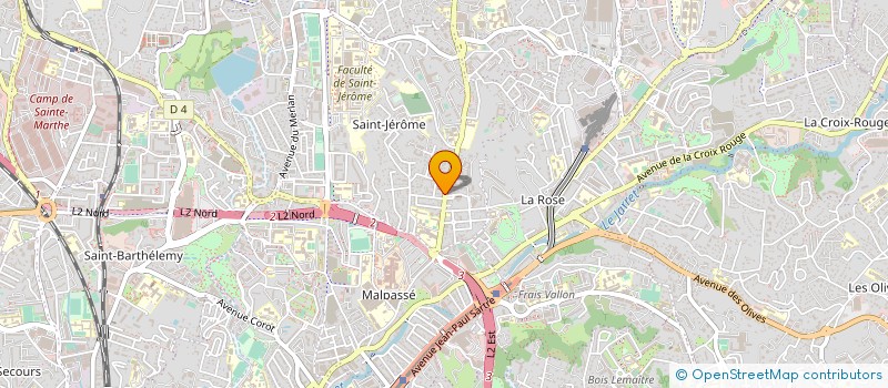 localisation de l'entreprise NEW BELLA PIZZA à MARSEILLE