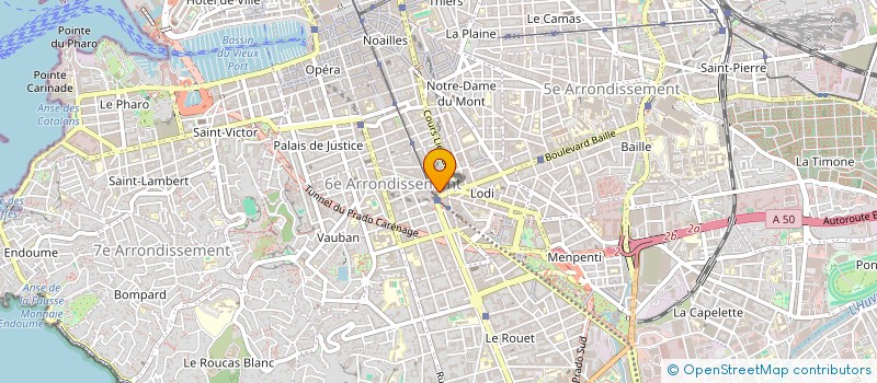 localisation de l'entreprise NEW BEST OF à MARSEILLE