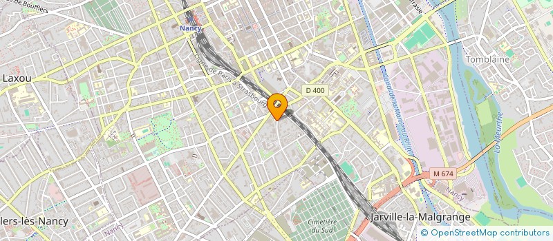 localisation de l'entreprise NEW BMF  NANCY