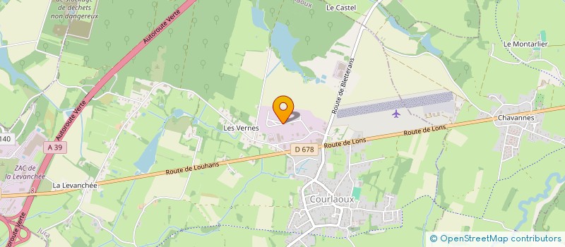 localisation de l'entreprise NEW'BROC  MESSIA-SUR-SORNE