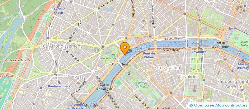 localisation de l'entreprise NEW BRUNSWICK 2  PARIS