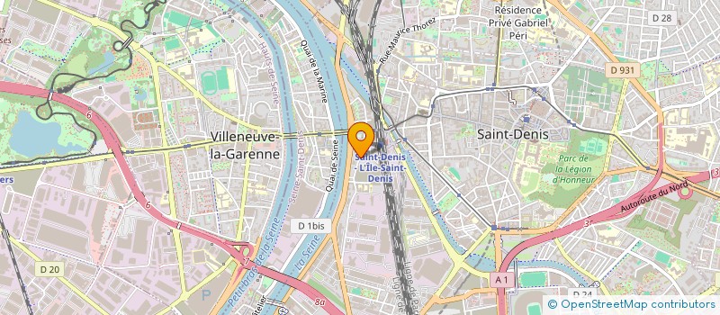 localisation de l'entreprise NEW BUSINESS ASSOCIATE CORPORATION SARL  SAINT-DENIS