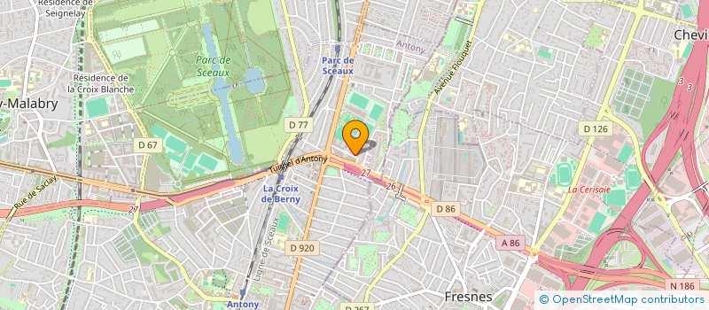 localisation de l'entreprise NEW BUSINESS CONNEXION FRANCE à ANTONY