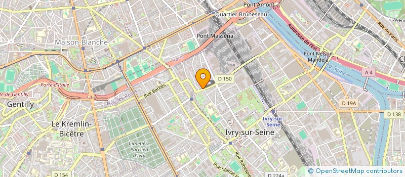 localisation de l'entreprise NEW BUSINET  IVRY-SUR-SEINE