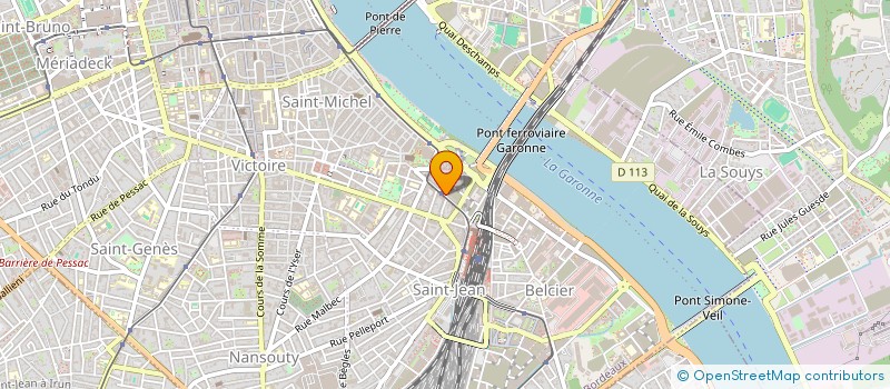 localisation de l'entreprise NEW CAR LTD à BORDEAUX