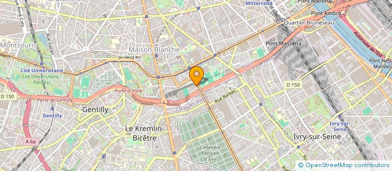 localisation de l'entreprise NEW CATERING  PARIS