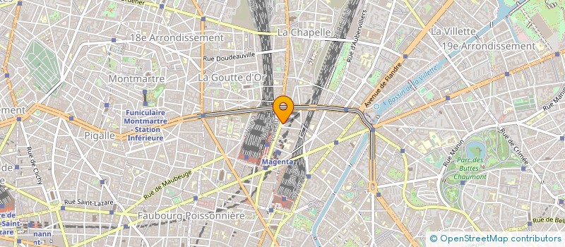 localisation de l'entreprise NEW CHAPELLE STORES SARL  PARIS