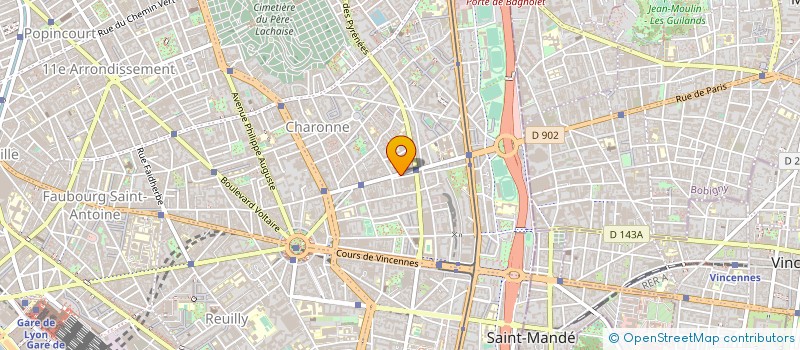 localisation de l'entreprise NEW CHOUS  PARIS