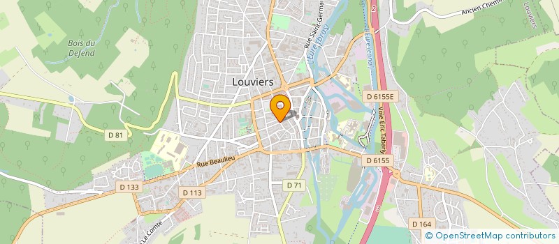 localisation de l'entreprise NEW CLEAN NORMANDY à LOUVIERS