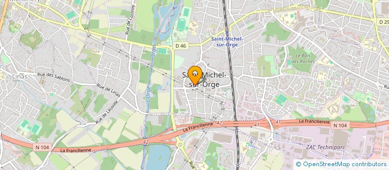 localisation de l'entreprise NEW CLEANER PROS DU NETTOYAGE à SAINT-MICHEL-SUR-ORGE