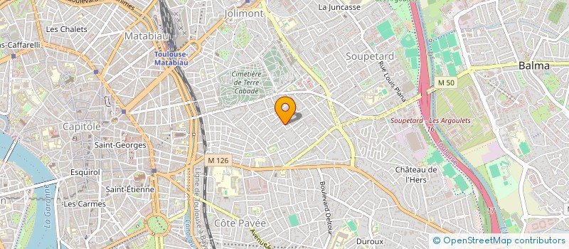 localisation de l'entreprise NEW CLUB  TOULOUSE