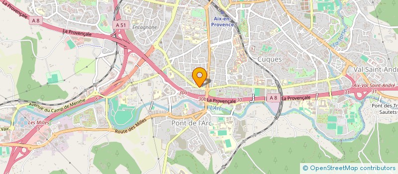 localisation de l'entreprise NEW CO  VENELLES