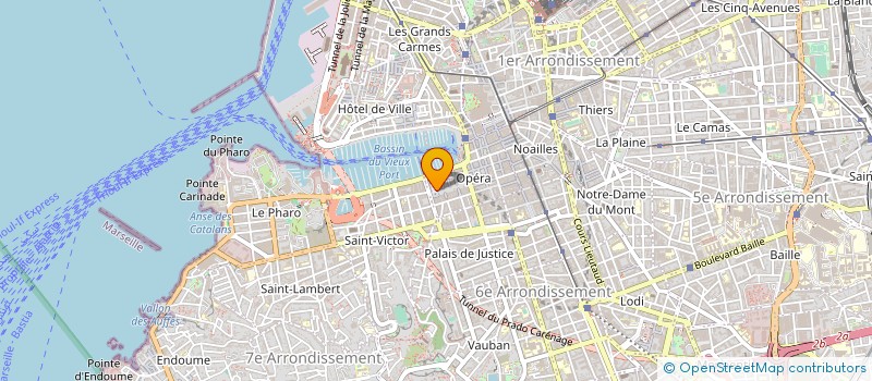 localisation de l'entreprise NEW-CO KAPLAN à MARSEILLE