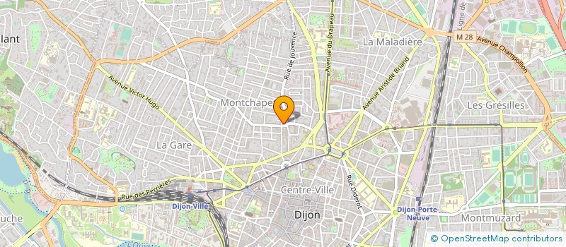 localisation de l'entreprise NEW COLONIAL à DIJON