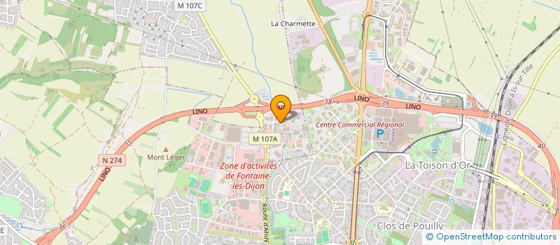 localisation de l'entreprise NEW COM 2000 à AHUY