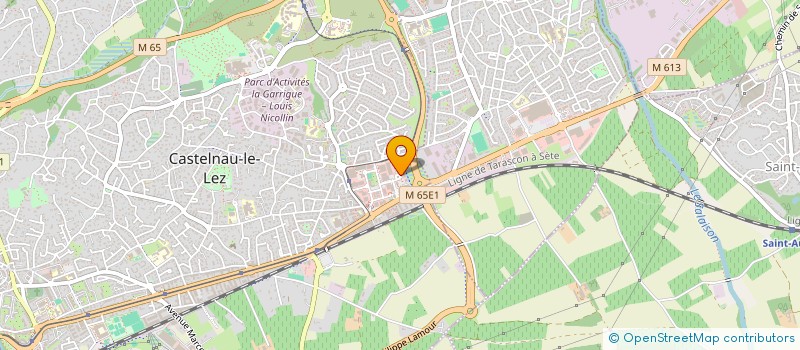 localisation de l'entreprise NEW COM SYNERGIE  CASTELNAU-LE-LEZ