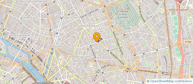 localisation de l'entreprise NEW CONCEPT à PARIS