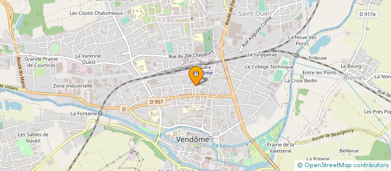 localisation de l'entreprise NEW CONCEPT à VENDOME
