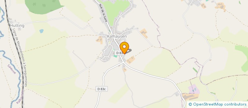 localisation de l'entreprise NEW CONCEPT  KALHAUSEN