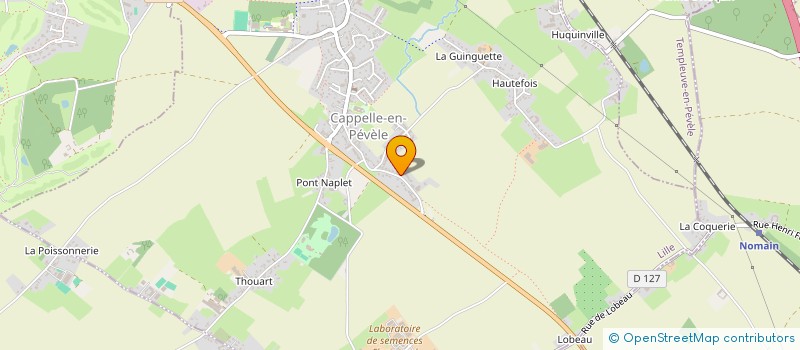 localisation de l'entreprise NEW CONSULTING AGENCY  CAPPELLE-EN-PEVELE