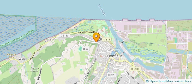 localisation de l'entreprise NEW COTTAGE ACTIVITES à HONFLEUR
