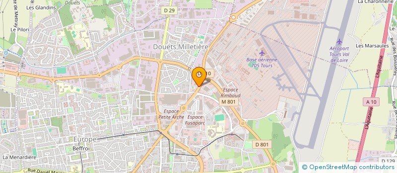 localisation de l'entreprise NEW D'ASIE  CHASSENEUIL-DU-POITOU