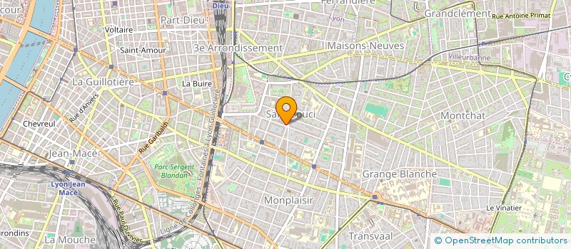 localisation de l'entreprise NEW DALY EURL  LYON