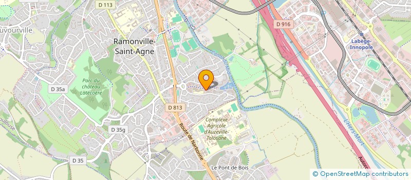 localisation de l'entreprise NEW DAWN HOLDING  RAMONVILLE-SAINT-AGNE