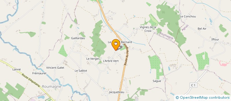 localisation de l'entreprise NEW DAWN HOLDINGS IN FRANCE  ROUMAGNE