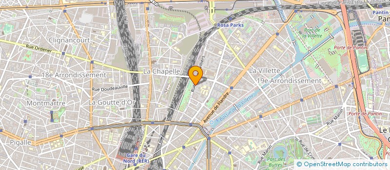 localisation de l'entreprise NEW DAY  PARIS