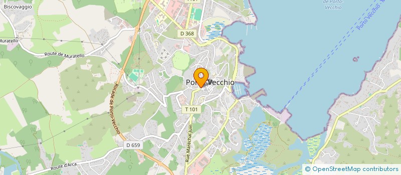 localisation de l'entreprise NEW DEAL  PORTO-VECCHIO