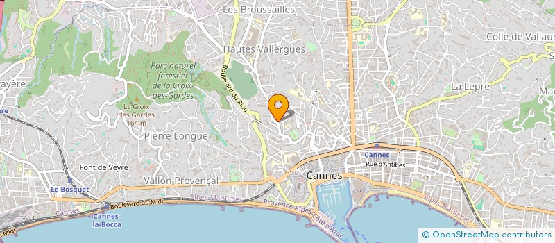 localisation de l'entreprise NEW DEAL LSJJ à CANNES