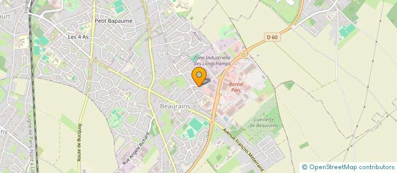 localisation de l'entreprise NEW DECOR  BEAURAINS