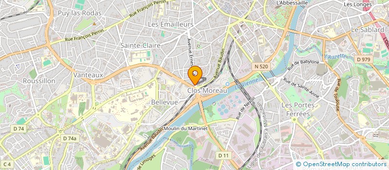localisation de l'entreprise NEW DEF RECORDS à LIMOGES